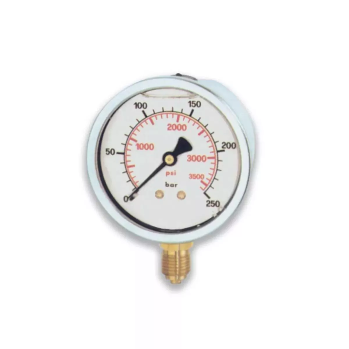 D215/6 - МАНОМЕТЪР 1/4 Ф63 BAR 0-25