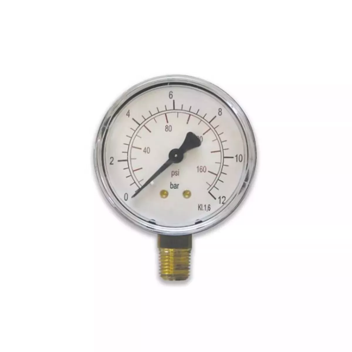 D210/B МАНОМЕТЪР 1/4 Ф63 BAR 0-2.5