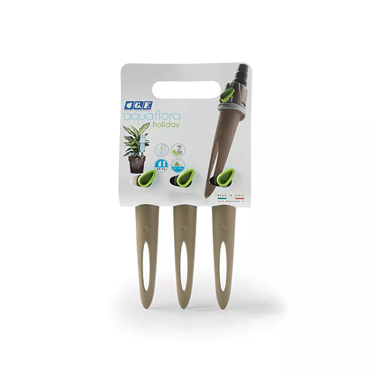 8000-6344 - СИСТЕМА КАПКОВО НАПОЯВАНЕ ЗА САКСИИ 3 БР AQUAFLORA