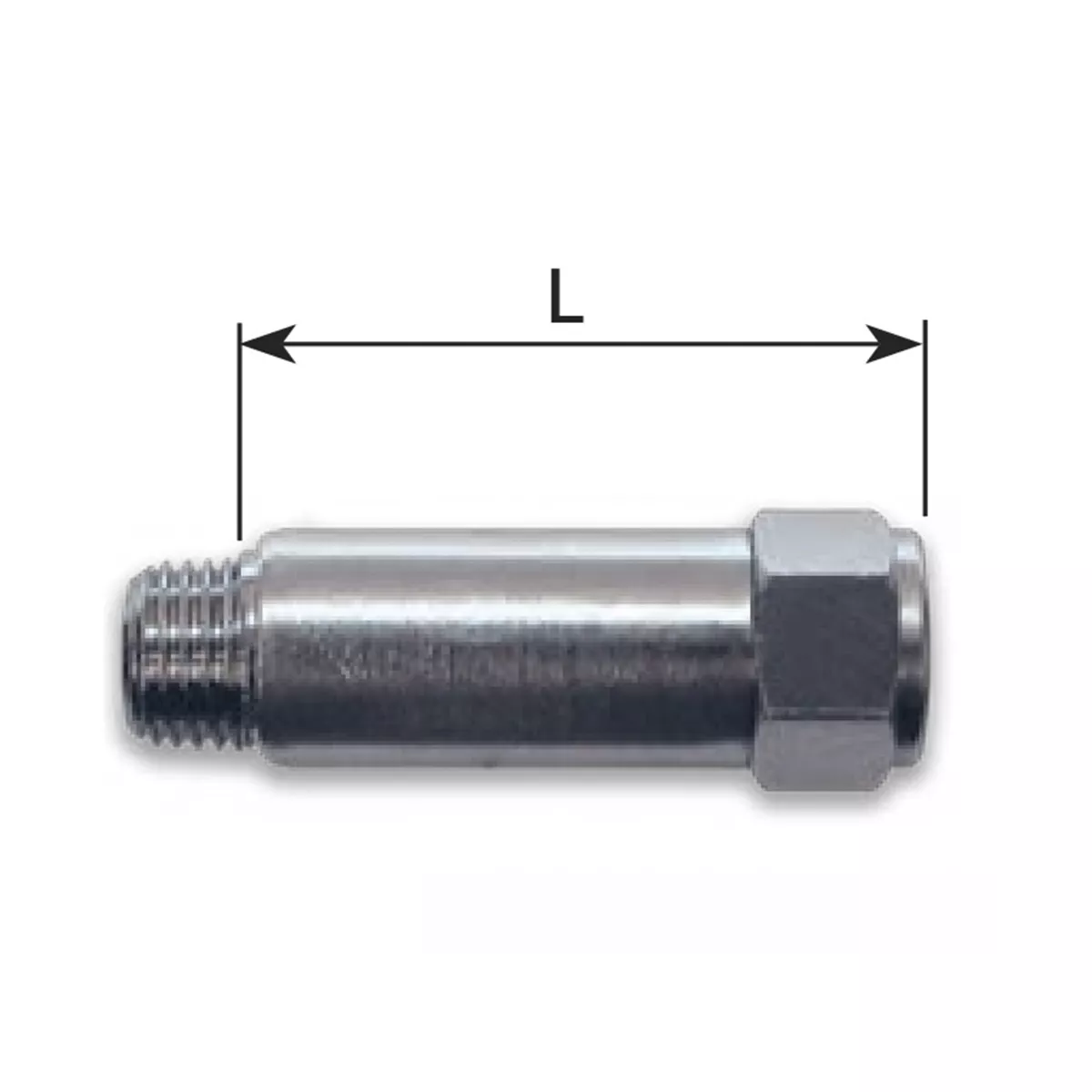 А127/1 - ПРЕХОД УДЪЛЖЕН М-F 1/8 - 1/8 L36