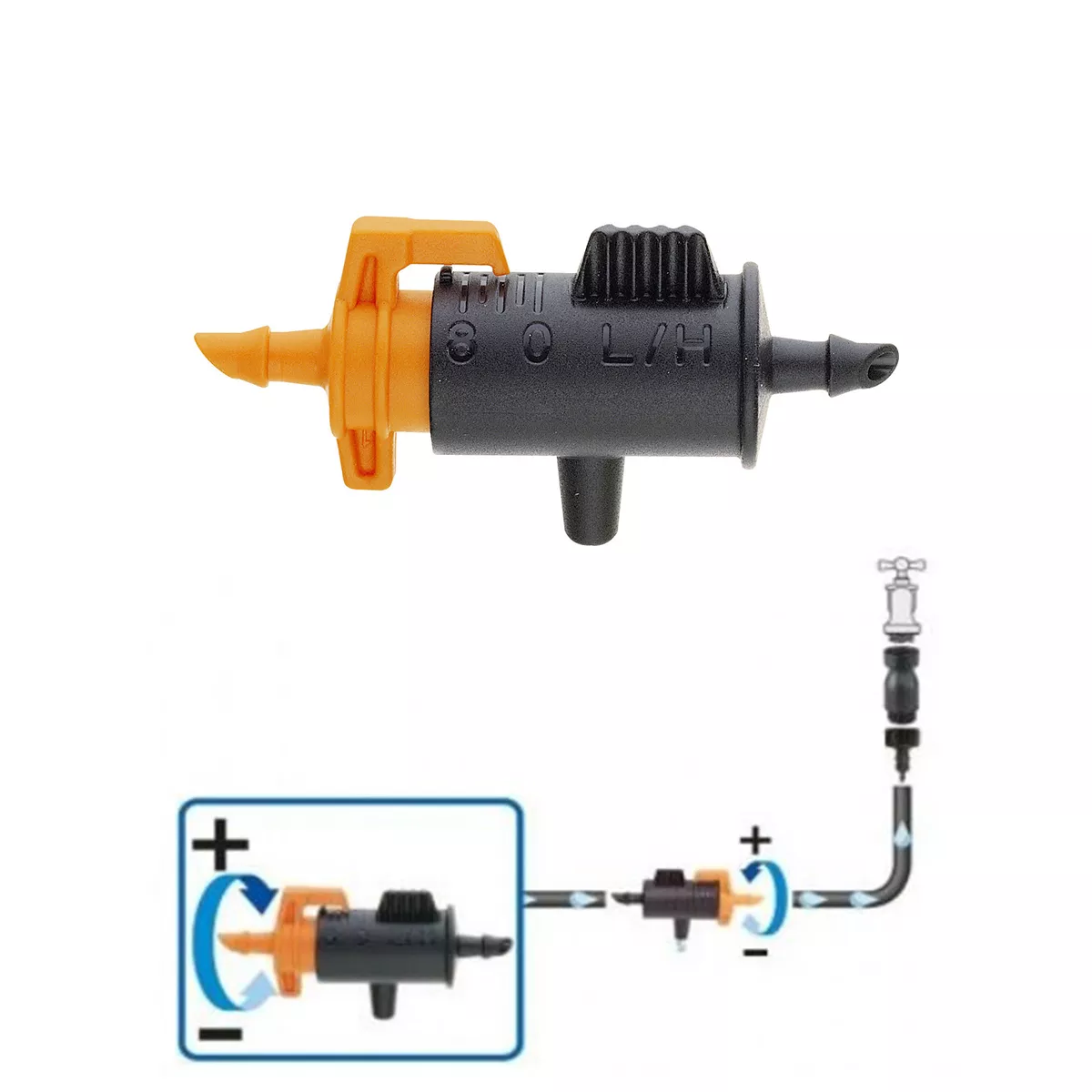 8000-6208 - РЕГУЛИРУЕМ КАПКООБРАЗУВАТЕЛ ОТ 0-8 LH /10БР