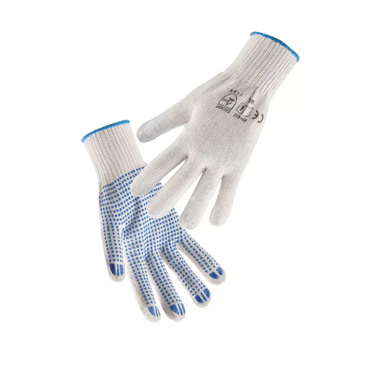 TP600 РЪКАВИЦИ СИНИ ПЪПКИ 10